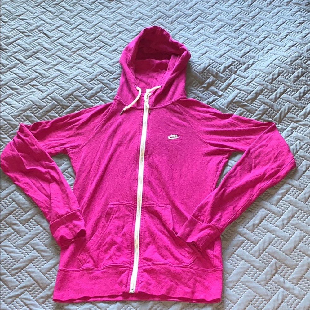 Light weight Nike vintage zip up sweater